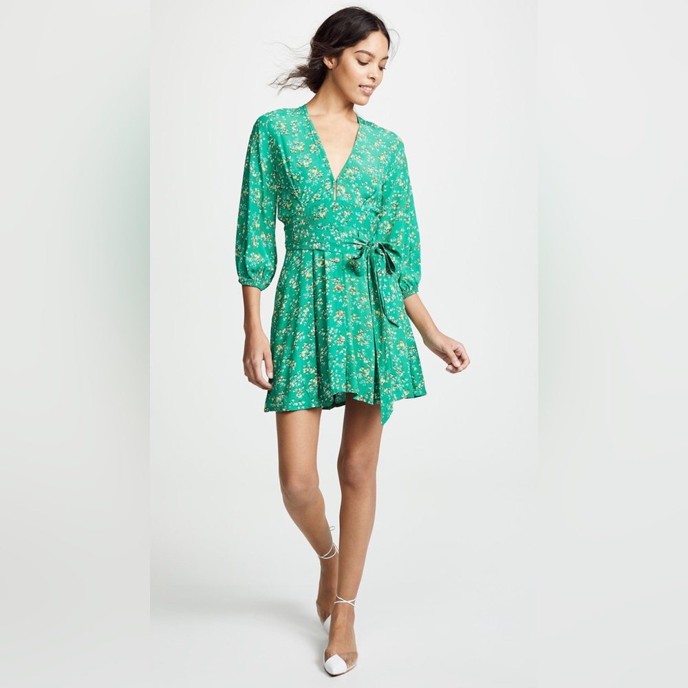 Faithfull the Brand Margot Floral Mini Dress